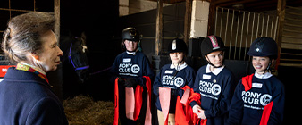 The Pony Club celebrates 25 years of Centres scheme with a Royal visit