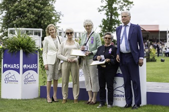 British Equestrian honours Badminton Horse Trials stalwarts