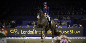It's double British clean dressage podium sweep in London