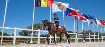 Britain’s jumping squad underway in Spain