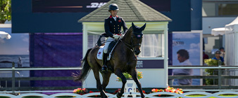 Britain’s eventers off to a great start in the heat of Aachen
