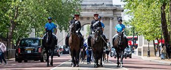 Equestrian athletes and Riders Minds unite to support Baton of Hope