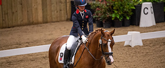 Change in the Paralympic dressage squad
