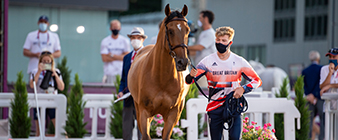 Team GB makes athlete/horse combination pre-competition change for Equestrian Jumping