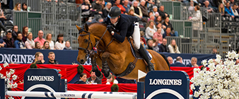 Harry Charles leads British charge in the first round of the FEI Jumping World Cup Final