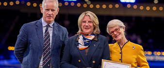 Leading endurance event organiser and official celebrated by British Equestrian at The London International Horse Show