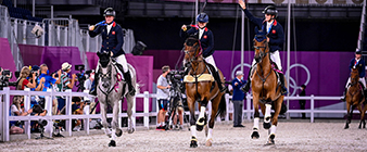 Historic eventing gold for Team GB and silver for Tom McEwen