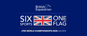 Six sports, one flag: British Equestrian announces definite entries for FEI World Championships 2026