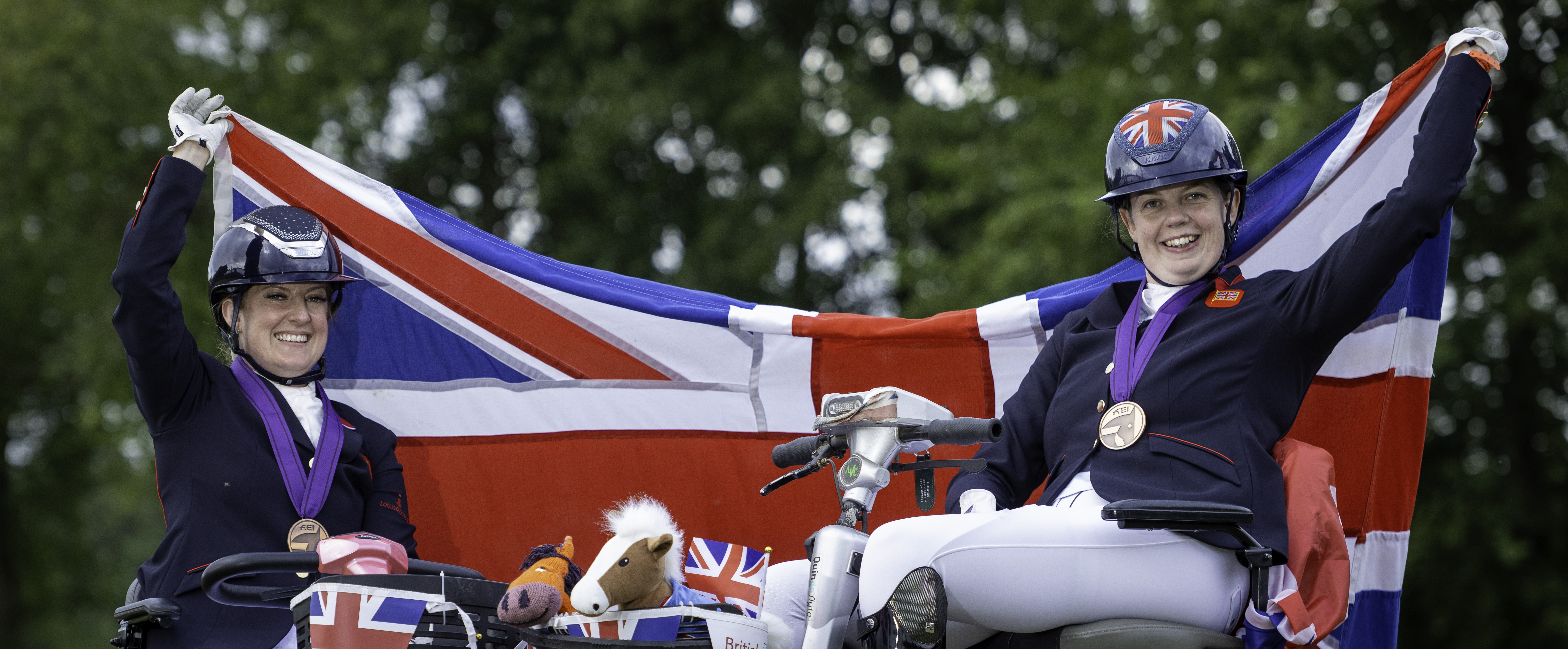 A British brace of bronzes on day one in Ermelo